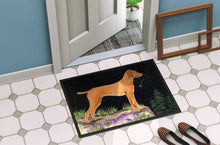 Load image into Gallery viewer, Starry Night Vizsla Doormat - 24x36 Decorative Floor Mat – Indoor/Outdoor Rug with Artistic Flair Doormat