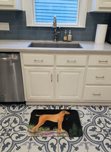 Load image into Gallery viewer, Starry Night Vizsla Machine Washable Memory Foam Mat SS8478RUG