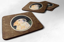 Load image into Gallery viewer, Starry Night Golden Retriever Coasters - Set of 4 Lightweight Foam, Absorbent Drink Coasters
