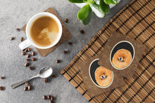 Load image into Gallery viewer, Starry Night Pomeranian Coasters - Set of 4 Lightweight Foam, Absorbent Drink Coasters