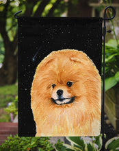 Load image into Gallery viewer, Starry Night Pomeranian Garden Flag - Outdoor Decorative Yard Flag