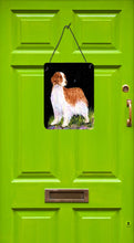 Load image into Gallery viewer, Starry Night Welsh Springer Spaniel Aluminium Metal Wall or Door Hanging Prints