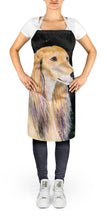 Load image into Gallery viewer, Starry Night Saluki Apron – Artist-Designed Kitchen, BBQ &amp; Craft Apron
