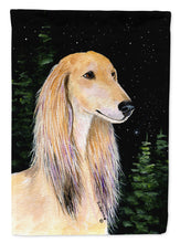 Load image into Gallery viewer, Starry Night Saluki Flag Canvas House Size