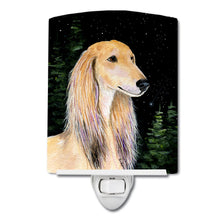 Load image into Gallery viewer, Starry Night Saluki Ceramic Night Light SS8485CNL