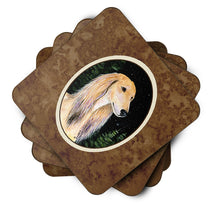 Load image into Gallery viewer, Starry Night Saluki Coasters - Set of 4 Lightweight Foam, Absorbent Drink Coasters