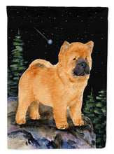 Load image into Gallery viewer, Starry Night Chow Chow Flag Canvas House Size