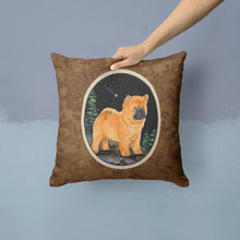 Load image into Gallery viewer, Starry Night Chow Chow Throw Pillow - 14x14 Decorative Pillow – Art for Your Home &amp; Patio