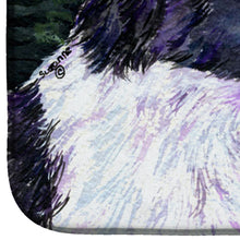 Load image into Gallery viewer, Starry Night Border Collie Dish Drying Mat – Absorbent, Artistic Kitchen Essentials SS8490DDM