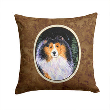 Load image into Gallery viewer, Starry Night Collie Throw Pillow - 14x14 Decorative Pillow – Art for Your Home &amp; Patio