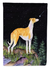 Load image into Gallery viewer, Starry Night Whippet Flag Canvas House Size
