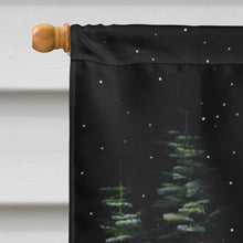 Load image into Gallery viewer, Starry Night Scottish Deerhound  Flag Canvas House Size