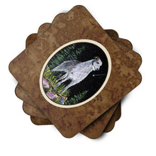 Load image into Gallery viewer, Starry Night Scottish Deerhound  Coasters - Set of 4 Lightweight Foam, Absorbent Drink Coasters