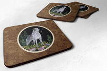 Load image into Gallery viewer, Starry Night Scottish Deerhound  Coasters - Set of 4 Lightweight Foam, Absorbent Drink Coasters