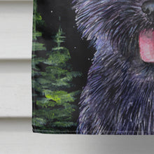 Load image into Gallery viewer, Starry Night Cairn Terrier Flag Canvas House Size