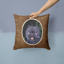Load image into Gallery viewer, Starry Night Cairn Terrier Throw Pillow - 14x14 Decorative Pillow – Art for Your Home &amp; Patio
