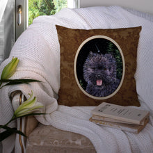 Load image into Gallery viewer, Starry Night Cairn Terrier Throw Pillow - 14x14 Decorative Pillow – Art for Your Home &amp; Patio