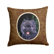 Load image into Gallery viewer, Starry Night Cairn Terrier Throw Pillow - 14x14 Decorative Pillow – Art for Your Home &amp; Patio