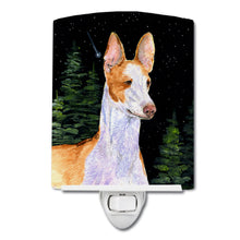 Load image into Gallery viewer, Starry Night Ibizan Hound Ceramic Night Light SS8495CNL