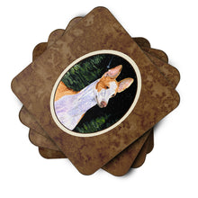 Load image into Gallery viewer, Starry Night Ibizan Hound Coasters - Set of 4 Lightweight Foam, Absorbent Drink Coasters