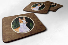 Load image into Gallery viewer, Starry Night Ibizan Hound Coasters - Set of 4 Lightweight Foam, Absorbent Drink Coasters