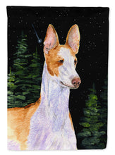 Load image into Gallery viewer, Starry Night Ibizan Hound Garden Flag - Outdoor Decorative Yard Flag