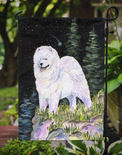 Load image into Gallery viewer, Starry Night Samoyed Garden Flag - Outdoor Decorative Yard Flag