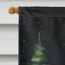 Load image into Gallery viewer, Starry Night Fox Terrier Flag Canvas House Size
