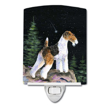 Load image into Gallery viewer, Starry Night Fox Terrier Ceramic Night Light SS8500CNL