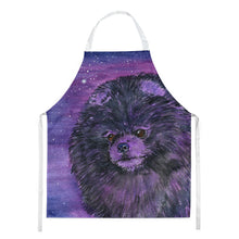 Load image into Gallery viewer, Starry Night Pomeranian Apron – Artist-Designed Kitchen, BBQ &amp; Craft Apron