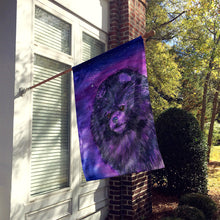 Load image into Gallery viewer, Starry Night Pomeranian Flag Canvas House Size