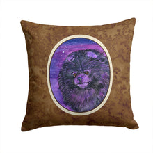 Load image into Gallery viewer, Starry Night Pomeranian Throw Pillow - 14x14 Decorative Pillow – Art for Your Home &amp; Patio