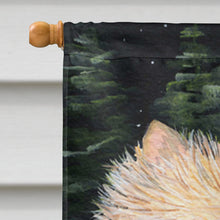 Load image into Gallery viewer, Starry Night Cairn Terrier Flag Canvas House Size
