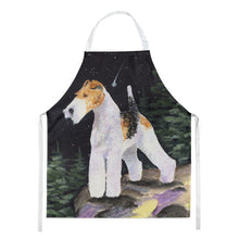 Load image into Gallery viewer, Starry Night Fox Terrier Apron – Artist-Designed Kitchen, BBQ &amp; Craft Apron