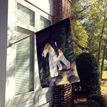 Load image into Gallery viewer, Starry Night Fox Terrier Flag Canvas House Size