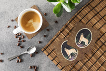 Load image into Gallery viewer, Starry Night Anatolian Shepherd Coasters - Set of 4 Lightweight Foam, Absorbent Drink Coasters