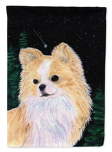 Load image into Gallery viewer, Starry Night Chihuahua Flag Canvas House Size