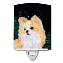Load image into Gallery viewer, Starry Night Chihuahua Ceramic Night Light SS8508CNL