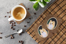 Load image into Gallery viewer, Starry Night Chihuahua Coasters - Set of 4 Lightweight Foam, Absorbent Drink Coasters