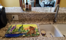 Load image into Gallery viewer, American Water Spaniel Dish Drying Mat – Absorbent, Artistic Kitchen Essentials SS8509DDM
