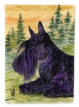 Load image into Gallery viewer, Scottish Terrier Flag Canvas House Size
