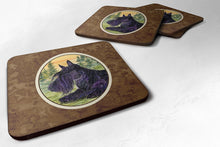 Load image into Gallery viewer, Scottish Terrier Coasters - Set of 4 Lightweight Foam, Absorbent Drink Coasters