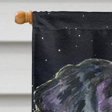 Load image into Gallery viewer, Starry Night Bernese Mountain Dog Flag Canvas House Size