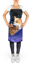 Load image into Gallery viewer, Starry Night Chihuahua Apron – Artist-Designed Kitchen, BBQ &amp; Craft Apron