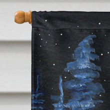 Load image into Gallery viewer, Starry Night Chihuahua Flag Canvas House Size