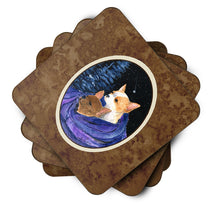 Load image into Gallery viewer, Starry Night Chihuahua Coasters - Set of 4 Lightweight Foam, Absorbent Drink Coasters