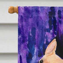 Load image into Gallery viewer, Starry Night Chihuahua Flag Canvas House Size