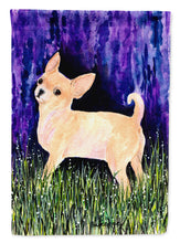 Load image into Gallery viewer, Starry Night Chihuahua Flag Canvas House Size