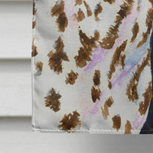 Load image into Gallery viewer, Starry Night Dalmatian Flag Canvas House Size