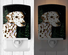 Load image into Gallery viewer, Starry Night Dalmatian Ceramic Night Light SS8518CNL